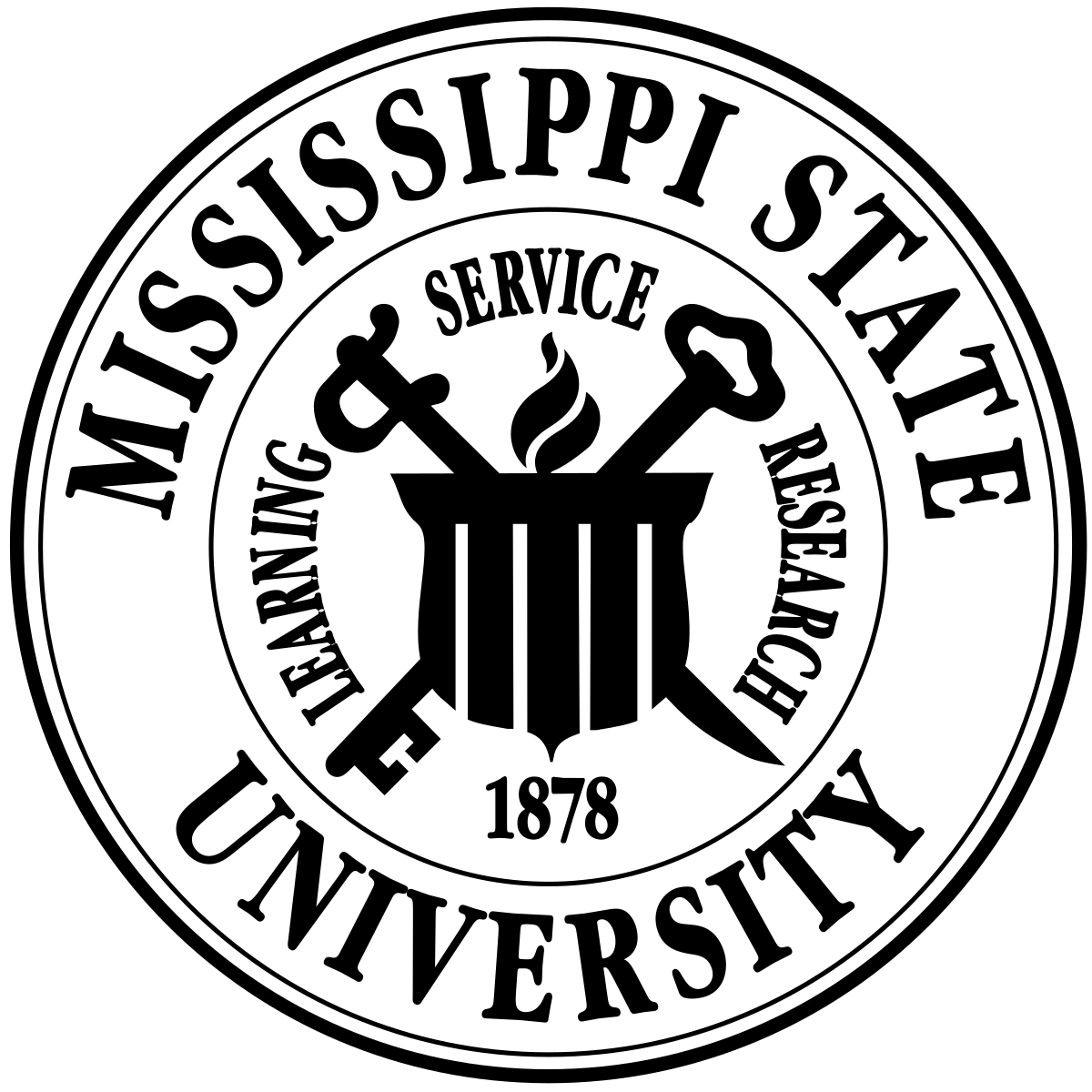 University of Mississippi State Logo - Mississippi State University