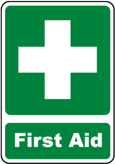 3D First Aid Logo - First Aid Kit Signs, 3D First Aid Signs