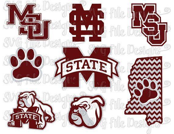 University of Mississippi State Logo - Pin by Cindy Armes on silhouette | Mississippi state, Mississippi ...