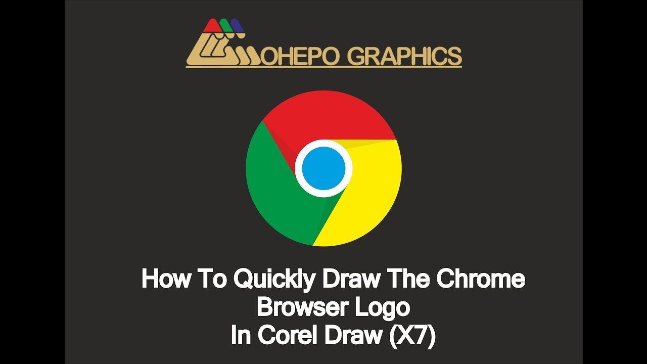 Chrome Browser Logo - How To Quickly Draw The Chrome Browser Logo In Corel Draw X7