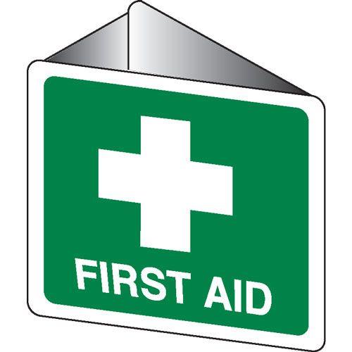 3D First Aid Logo - 3D Emergency Signs - First Aid Sign