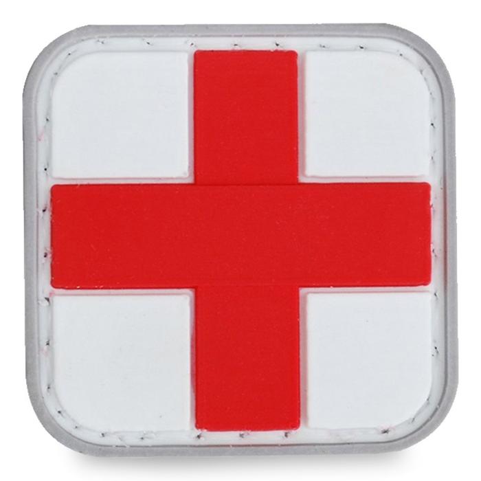 3D First Aid Logo - Medic Cross First Aid Patch | UKMCPro — UKMCPro.co.uk