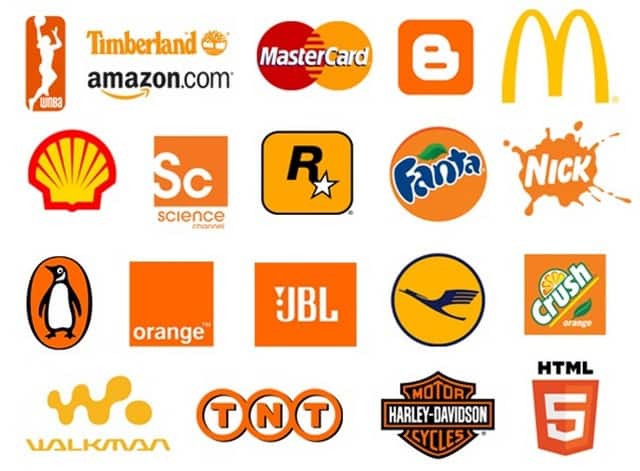 Orange Brand Logo - Psychology Of Colors In Logos. Creative Cloud Design