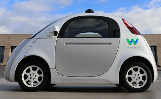 Google Waymo Logo - Google Unveils New Driverless Car Branding - Logo Designer