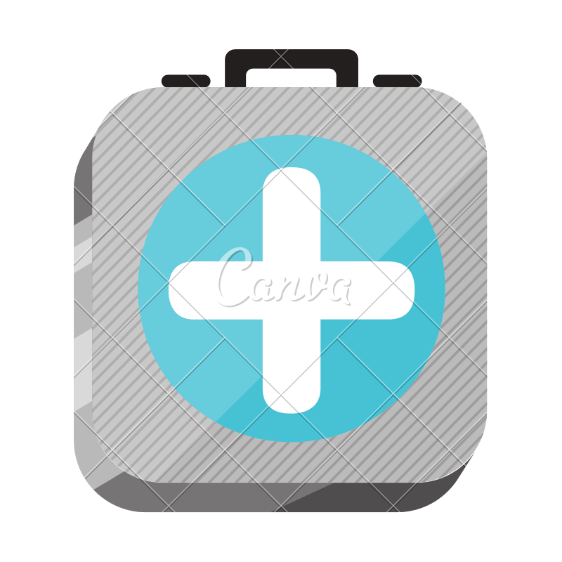 3D First Aid Logo - 3D First Aid Kit - Icons by Canva