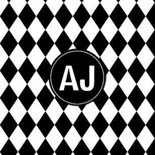 Black and White Checkerboard Logo - Black And White Checkerboard Cushions - Decorative & Throw Cushions ...