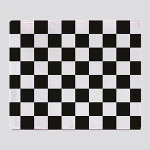 Black and White Checkerboard Logo - Black And White Checkered Gifts - CafePress