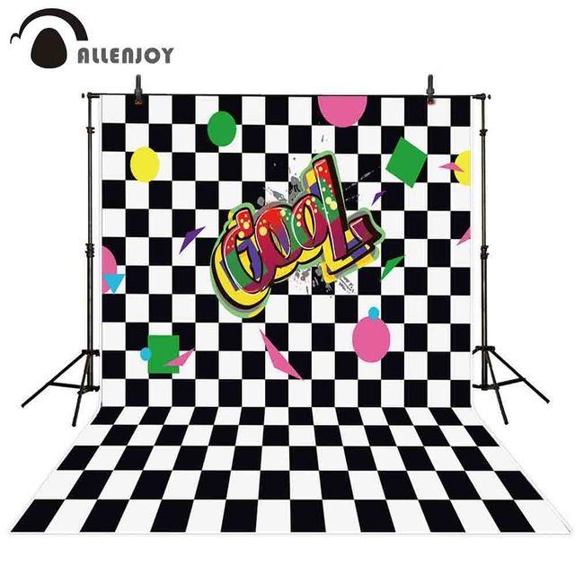 Black and White Checkerboard Logo - Allenjoy disco background for photo studio black white checkerboard ...