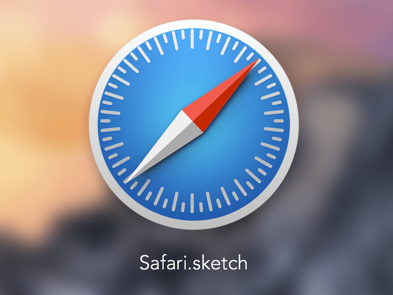 Safari Browser Logo - Apple Safari Browser Icon Sketch freebie - Download free resource ...