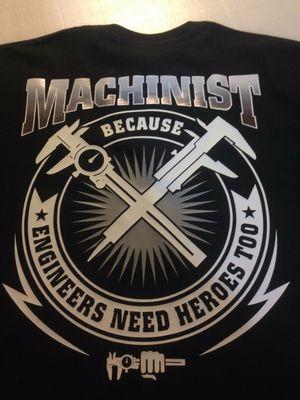 Machinist Logo - Machinist T-Shirt – Doubletake Signs