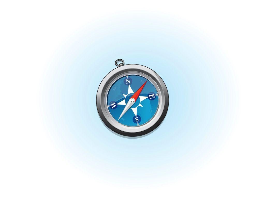 Blue Compass Logo - Safari Browser Vector Art & Graphics | freevector.com
