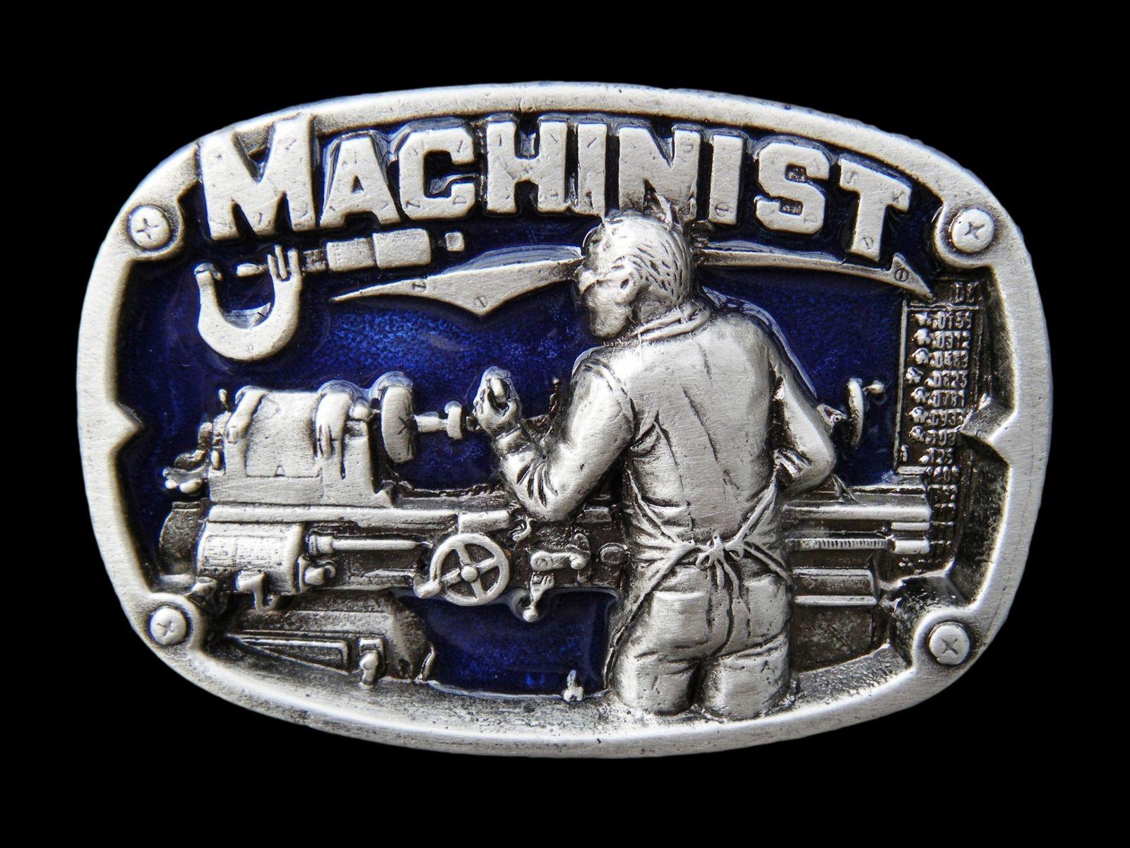 Machinist Logo - Machinist Machinery Belt Buckle