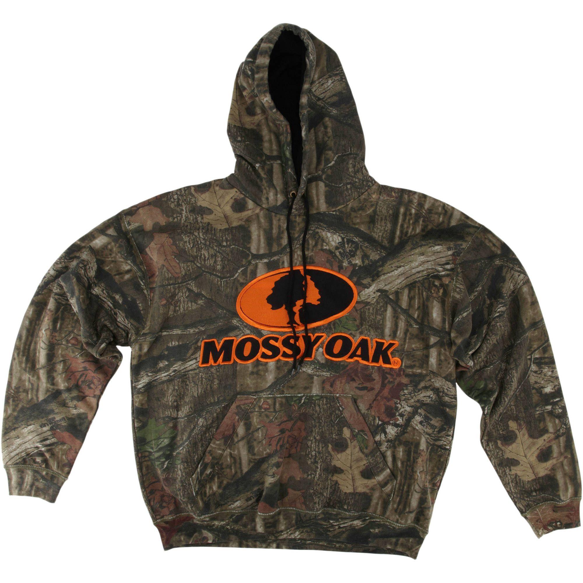 Mossy Oak Orange Logo - Mossy Oak Infinity Men's Logo Hoodie, Camo