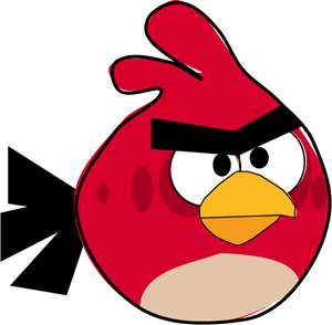 Red Bird Logo - Angry Birds Logo Vectors Free Download