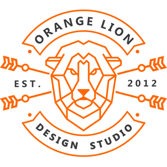 Orange Lion Logo - Orange Lion Design Studio