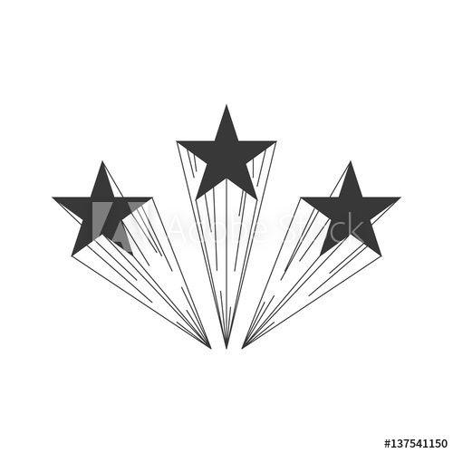 Shooting Star Logo - Shooting Star Logo Template - Buy this stock vector and explore ...
