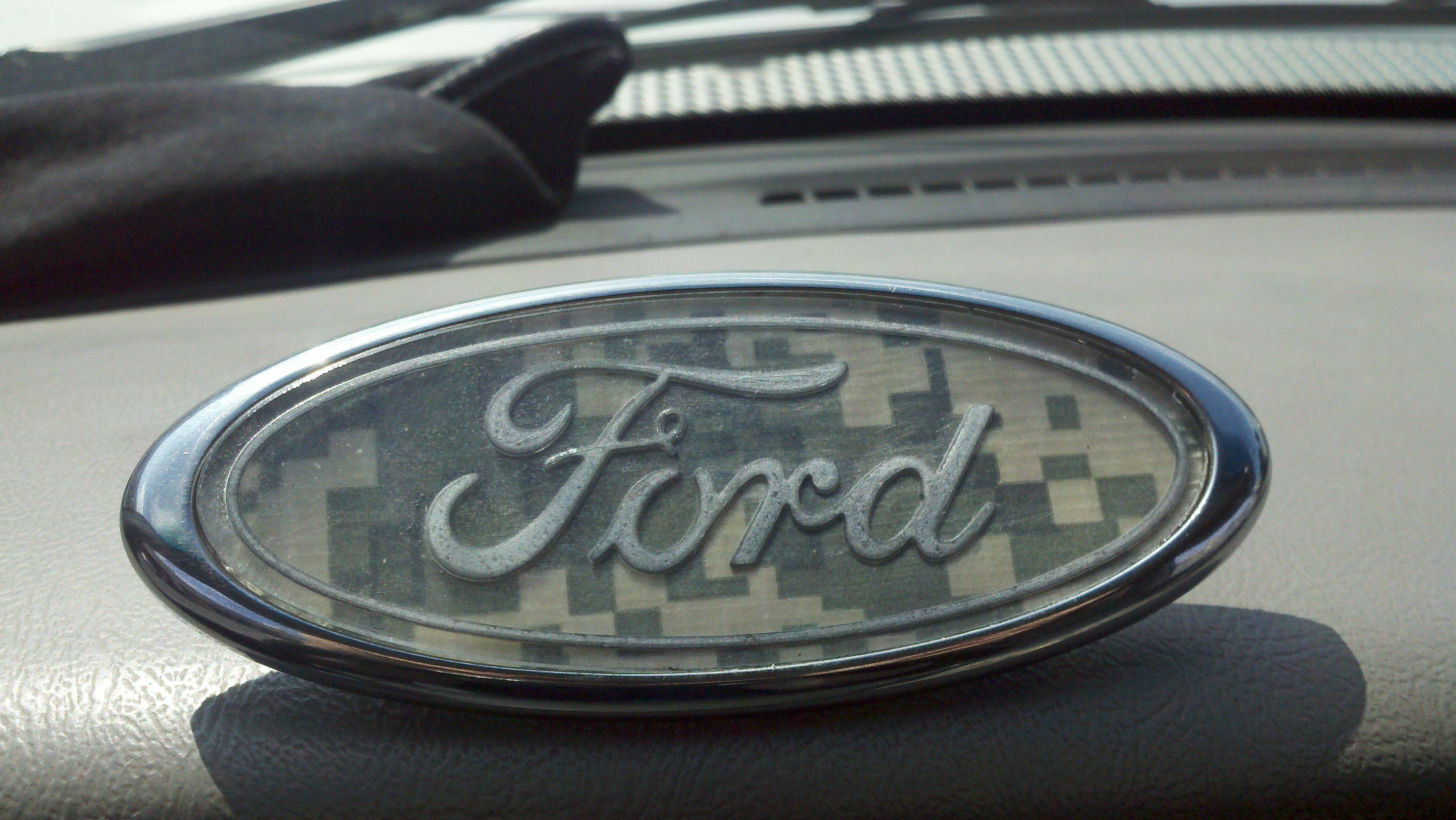 Custom Ford Oval Logo - This may only appeal to a few but my custom Ford emblem... : DIY