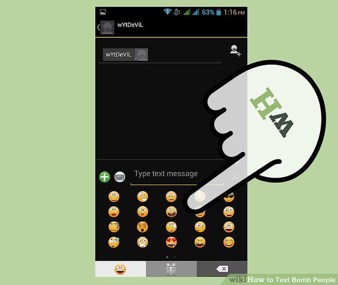 100s Bomb Logo - 3 Ways to Text Bomb People - wikiHow