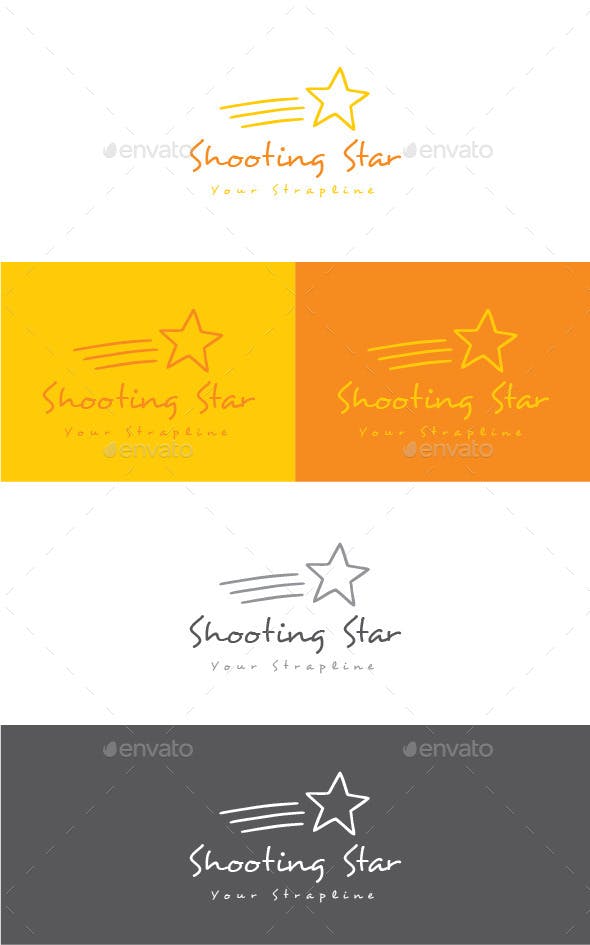 Shooting Star Logo - Shooting Star Logo by creativebeat | GraphicRiver