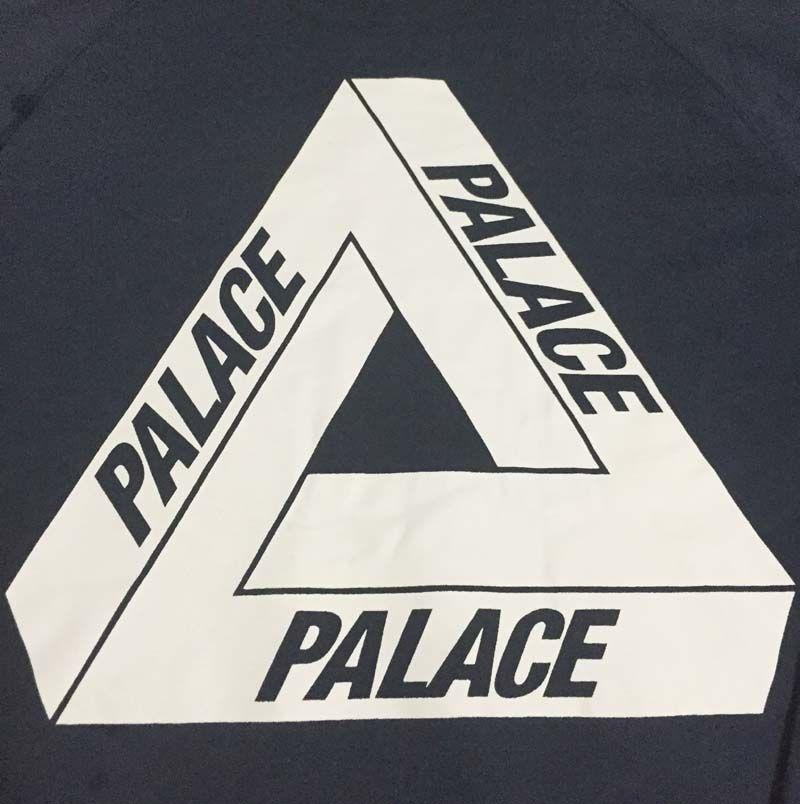 Palace Triangle Brand Logo - Palace Tri-Ferg Triangle Sweatshirt | Dopestudent