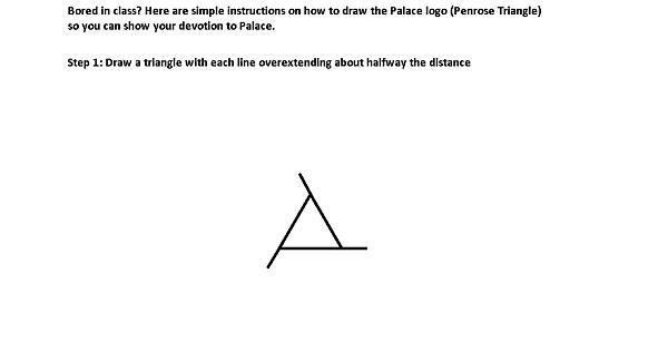 Palace Triangle Logo - MISC] - How to draw the Palace Logo (Impossible Triangle ...