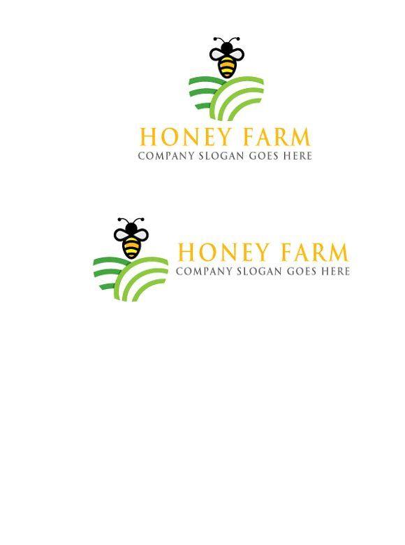 Honey Company Logo - Honey Farm Logo ~ Logo Templates ~ Creative Market