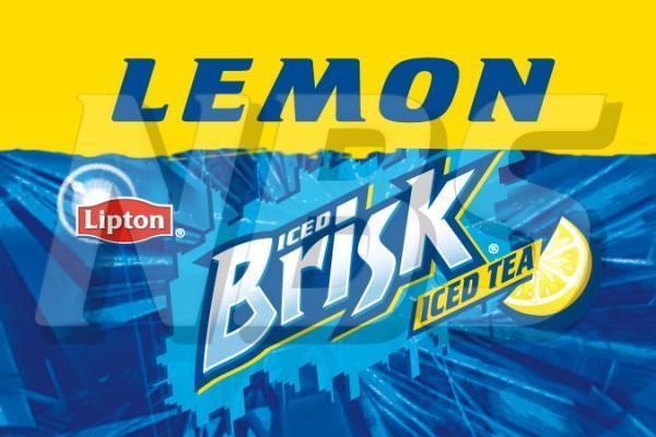 Brisk Tea Logo - Lipton UF-1 Fountain Valve Decals — Midwest Beverage