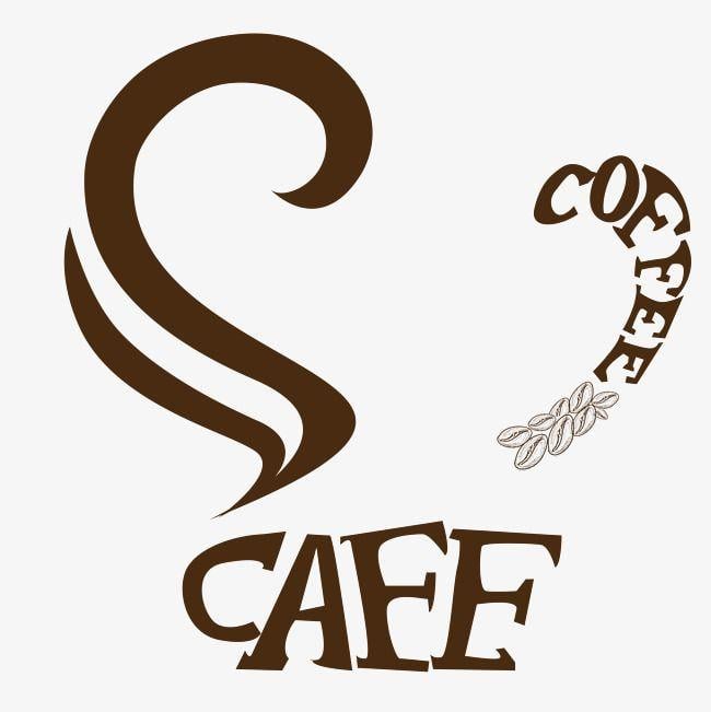 Coffee Word Logo - Coffee Wordart, Coffee Vector, Abstract Art, Coffee Word Design PNG