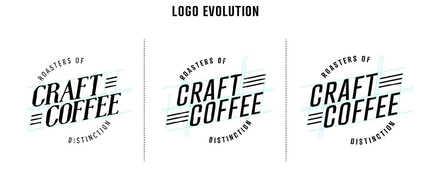 Coffee Word Logo - Craft Coffee - Logo Design and Packaging on Behance