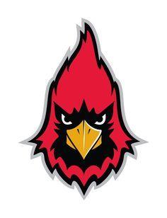 Red Bird Logo - Best Cardinals Logos image. Cardinals, Sports logos