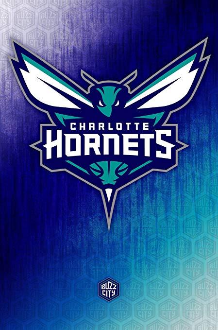 Hornets Logo - Amazon.com: Trends International Charlotte Hornets Logo Wall Poster ...