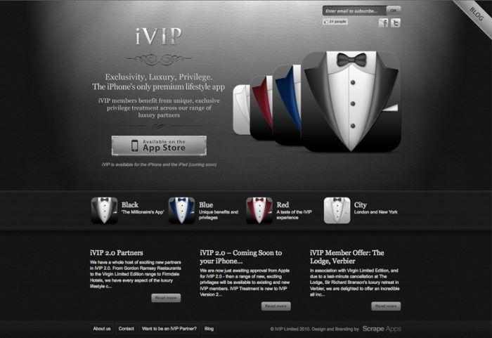 Black VIP Logo - VIP Black app The Millionaire's App | Luxury Retail