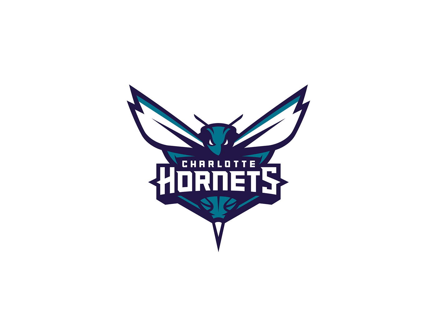 Charlotte Hornets Logo - Charlotte Hornets primary logo on Behance