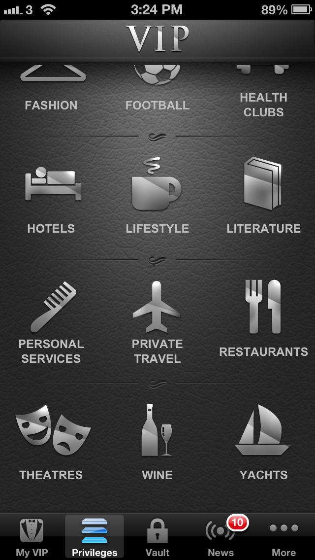 VIP Black App Logo - VIP Blue | FREE iPhone & iPad app market