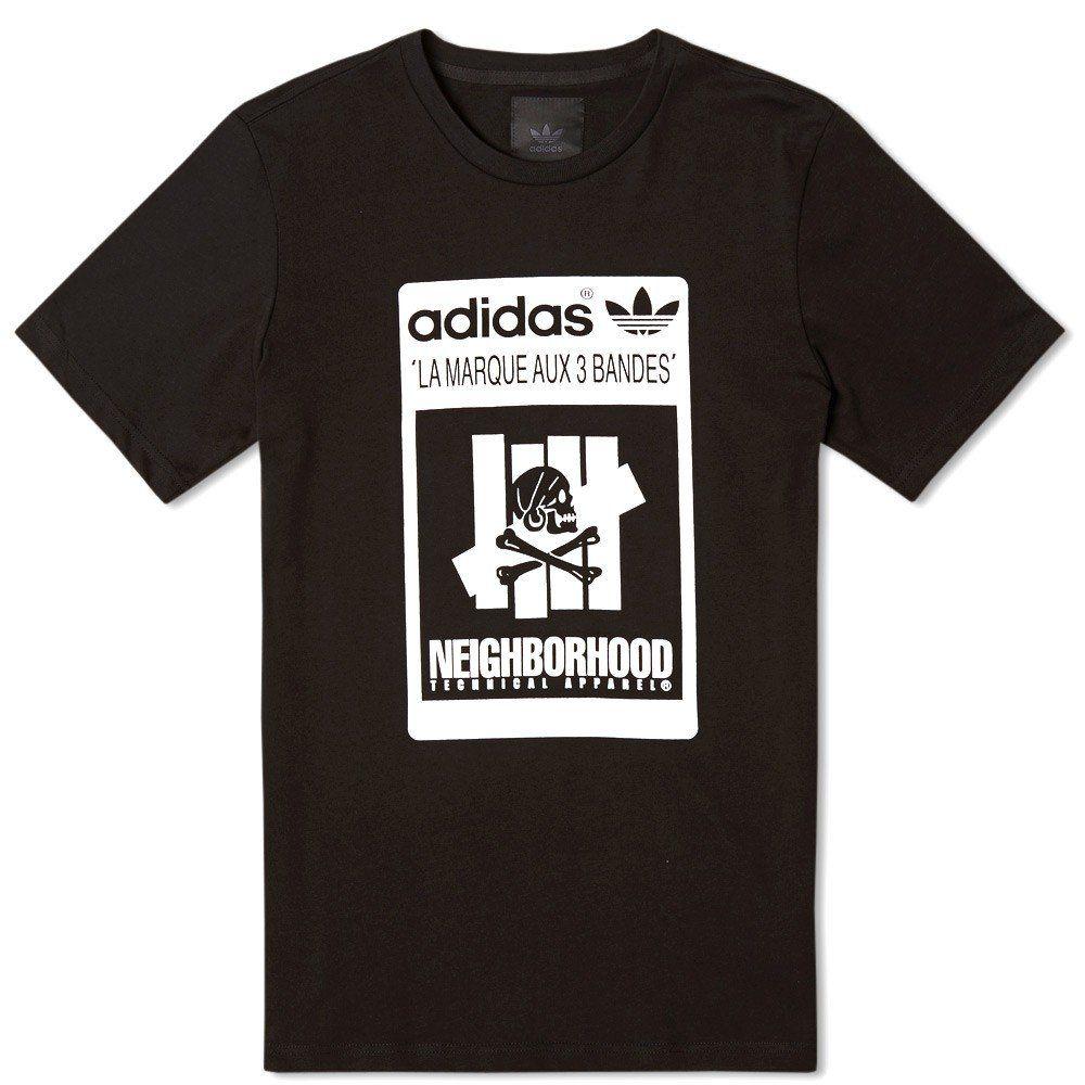 Undefeated Clothing Logo - NEIGHBORHOOD X ADIDAS X UNDEFEATED - LOGO TEE (BLACK) | 7Ls. Clothing