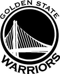 Golden Basketball Logo - Golden State Warriors NBA Team Logo Decal Stickers Basketball | eBay
