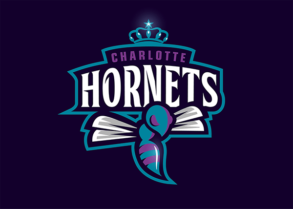 Hornets Logo - CHARLOTTE HORNETS RE-LOGO on Behance