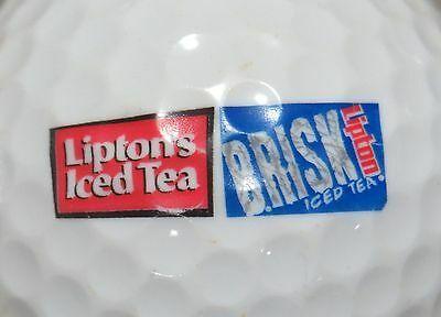 Brisk Tea Logo - LOGO GOLF BALL-LIPTON'S Iced Tea/brisk Tea..pga Tour Sponsor Ball 2 ...
