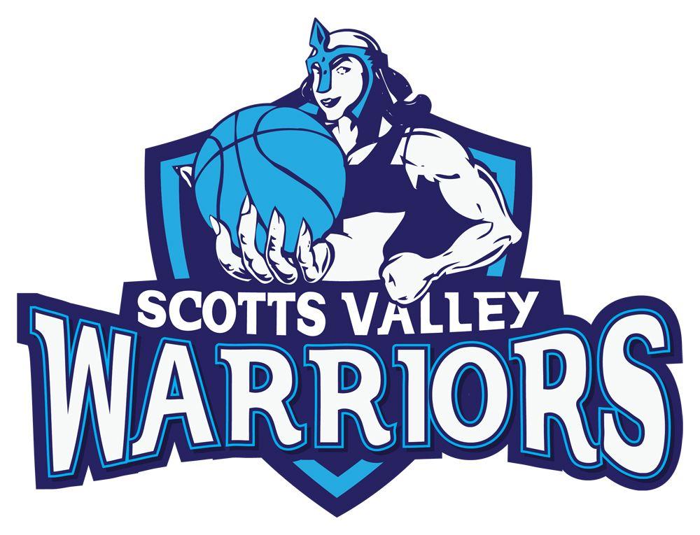 Warriors Basketball Logo - Feminine, Playful Logo Design for Scotts Valley Warriors by Y.N