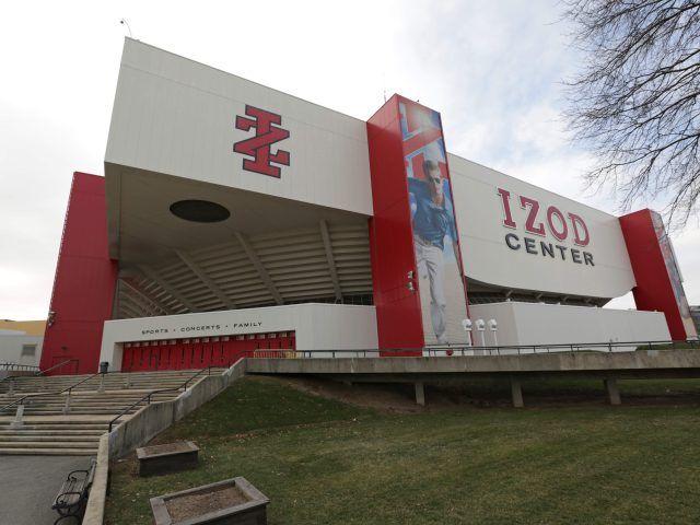 Izod Center Logo - Future unclear for shuttered Izod Center Sports authority votes to ...