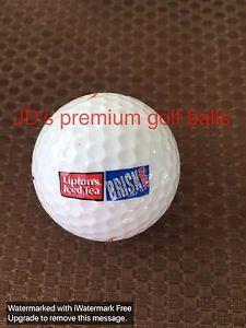 Brisk Tea Logo - LOGO GOLF BALL LIPTON'S ICED TEA BRISK TEA.PGA TOUR SPONSOR BALL 2