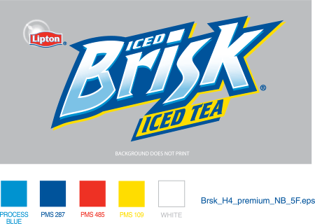 Brisk Tea Logo - LIPTON BRISK™ logo vector - Download in EPS vector format