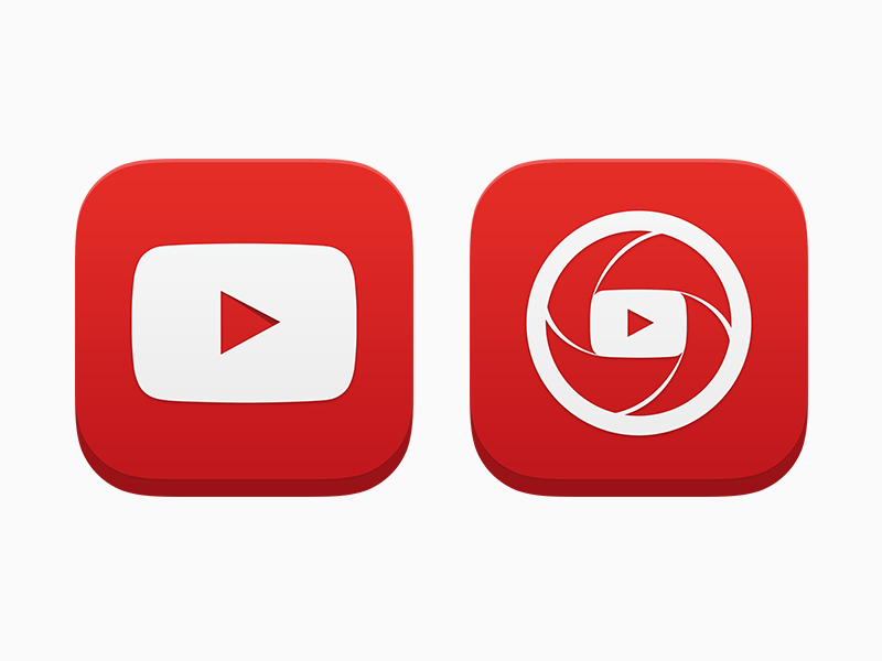 New YouTube App Logo - Free Youtube App Icon 197214 | Download Youtube App Icon - 197214