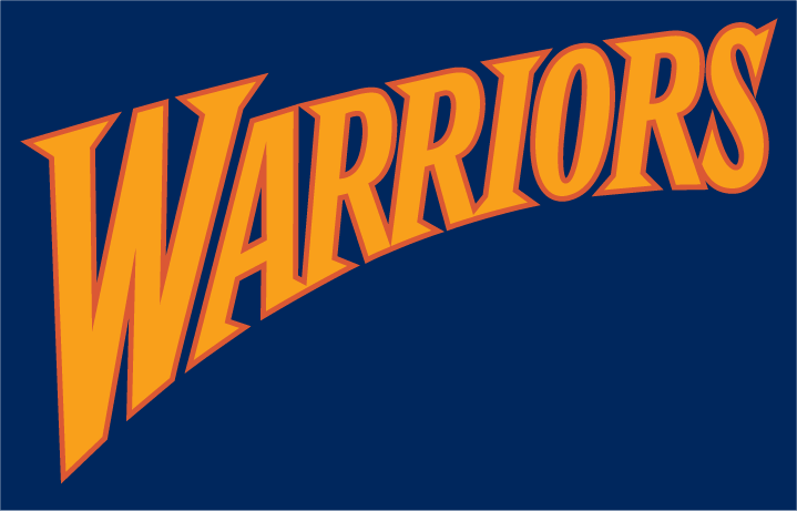 Warriors Basketball Logo - Golden State Warriors Wordmark Logo - National Basketball ...