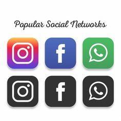 Social Website Logo - Pinterest, Facebook, Instagram and Youtube - Free SVG logo Download ...