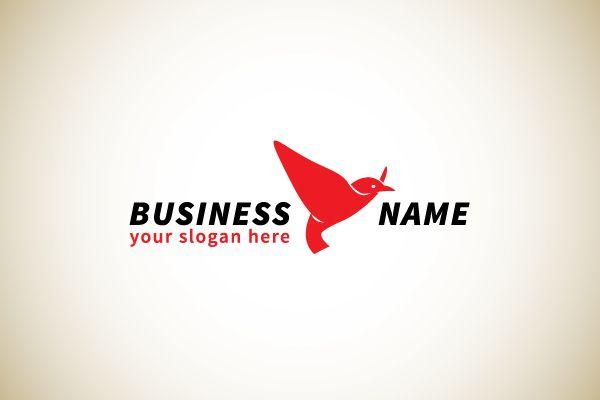 Red Bird Logo - Fire Dove Logo