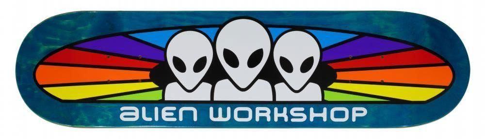 Alien Workshop Logo - Alien Workshop Spectrum Logo Pro Skateboard Deck - 8 ...