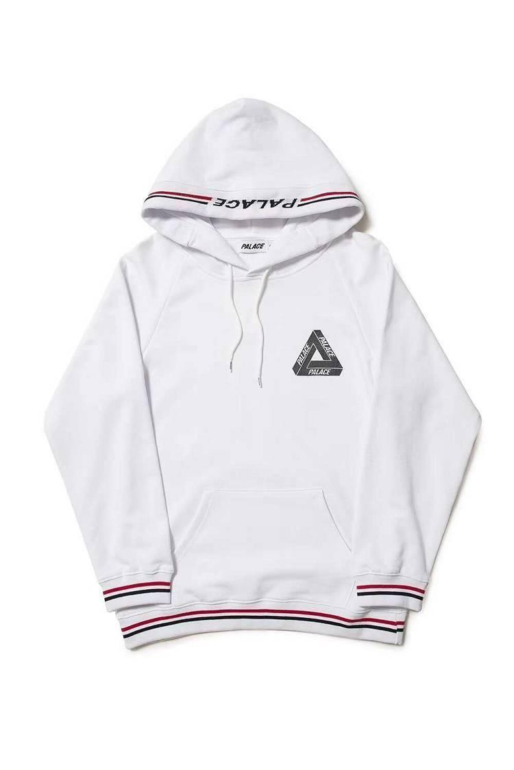 Palace Triangle Logo - Buy Palace Small Triangle Logo White Hoodie and Breathable Hoodies ...