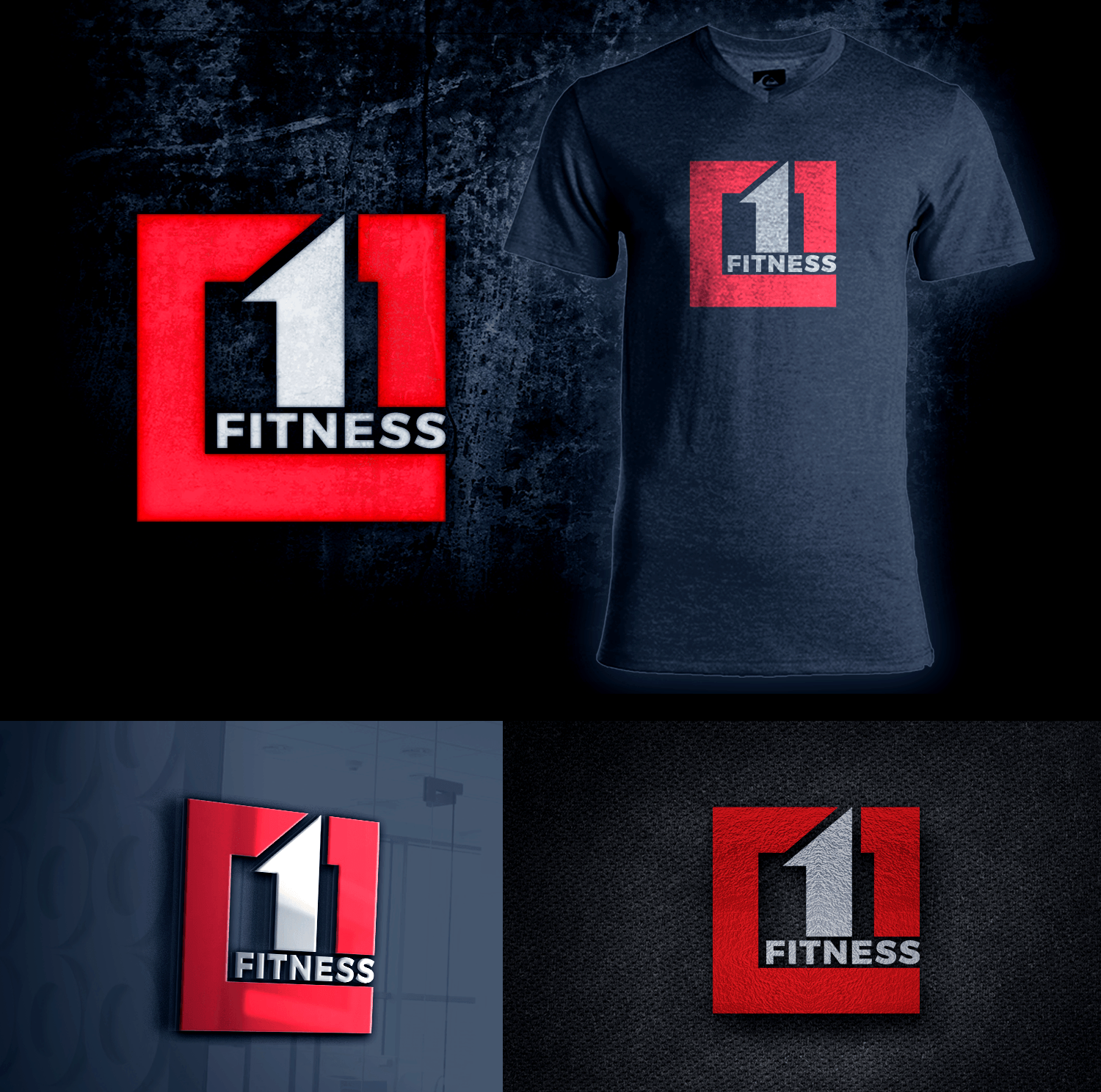 Square with Sportswear Company Logo - Playful, Modern, Fitness Logo Design for Square 1 Fitness