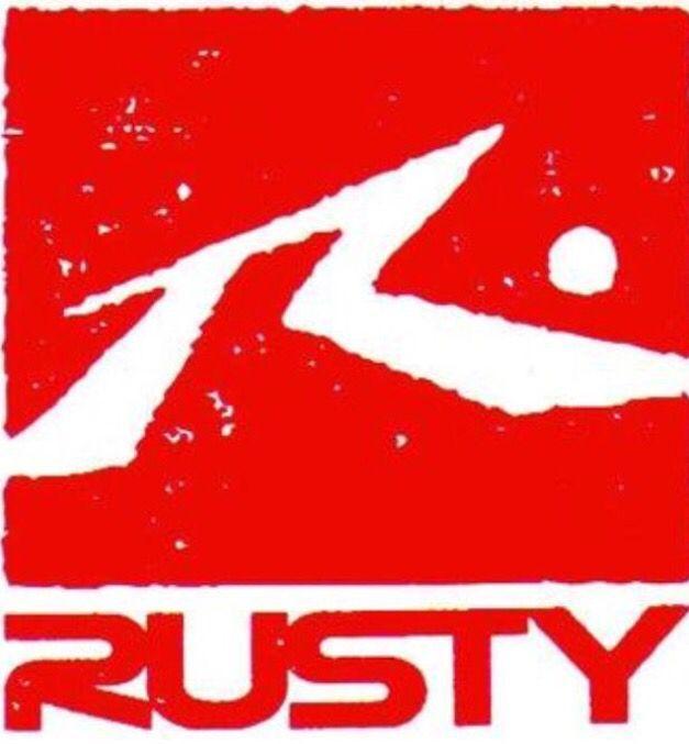 Surf Clothing Company Logo - Rusty Surf Brand Logo. Skateboard & Surf Clothing Brands